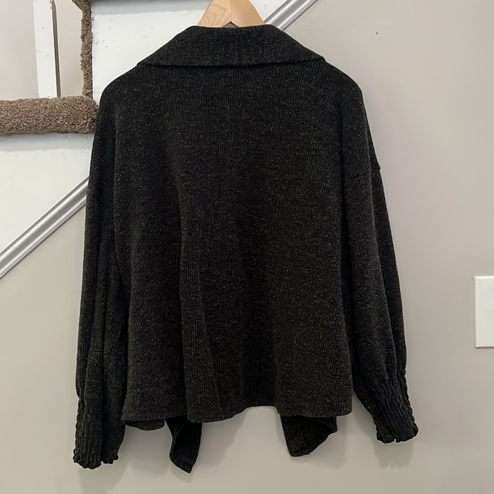 Soft Ribbed Cardigan - Picture 4 of 4